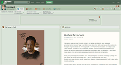 Desktop Screenshot of ironhard.deviantart.com