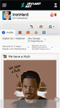 Mobile Screenshot of ironhard.deviantart.com