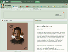 Tablet Screenshot of ironhard.deviantart.com