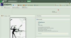 Desktop Screenshot of killingthepoor.deviantart.com