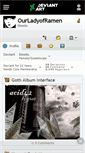 Mobile Screenshot of ourladyoframen.deviantart.com