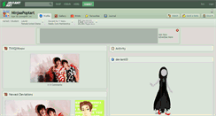 Desktop Screenshot of ninjaapoptart.deviantart.com