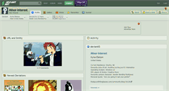 Desktop Screenshot of minor-interest.deviantart.com