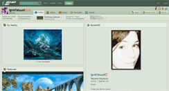 Desktop Screenshot of ignisfatuusii.deviantart.com