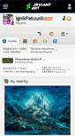 Mobile Screenshot of ignisfatuusii.deviantart.com