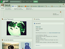Tablet Screenshot of iman-air.deviantart.com