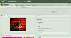 Desktop Screenshot of natsuhati.deviantart.com