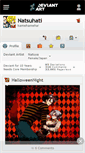 Mobile Screenshot of natsuhati.deviantart.com