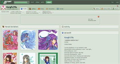 Desktop Screenshot of kungfutifa.deviantart.com
