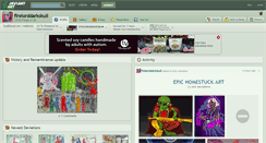 Desktop Screenshot of firelorddarkskull.deviantart.com