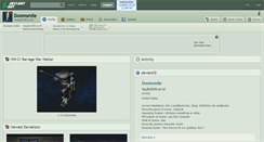 Desktop Screenshot of doomsmile.deviantart.com