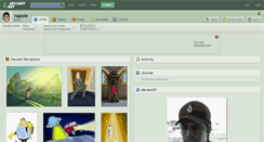 Desktop Screenshot of napole.deviantart.com