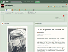 Tablet Screenshot of jarmenkell.deviantart.com