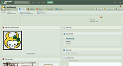 Desktop Screenshot of mssheeep.deviantart.com