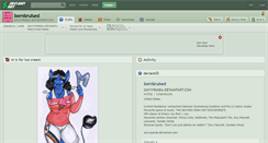 Desktop Screenshot of bornbruised.deviantart.com