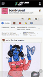 Mobile Screenshot of bornbruised.deviantart.com