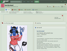 Tablet Screenshot of bornbruised.deviantart.com