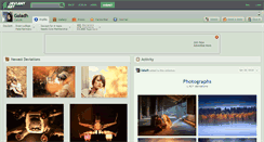 Desktop Screenshot of galadh.deviantart.com