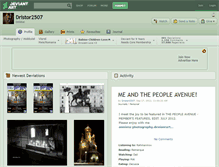 Tablet Screenshot of dristor2507.deviantart.com