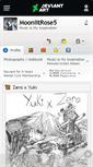 Mobile Screenshot of moonlitrose5.deviantart.com