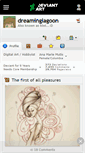 Mobile Screenshot of dreaminglagoon.deviantart.com