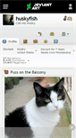 Mobile Screenshot of huskyfish.deviantart.com