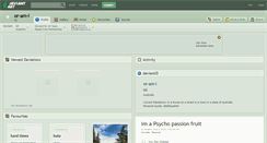 Desktop Screenshot of or-am-i.deviantart.com