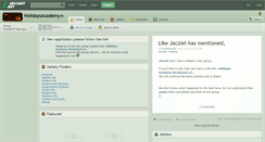 Desktop Screenshot of holidaysacademy.deviantart.com