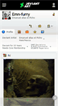 Mobile Screenshot of emn-furry.deviantart.com