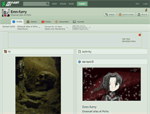 Tablet Screenshot of emn-furry.deviantart.com