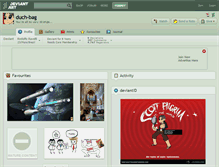 Tablet Screenshot of duch-bag.deviantart.com