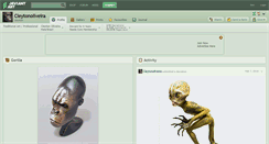 Desktop Screenshot of cleytonoliveira.deviantart.com