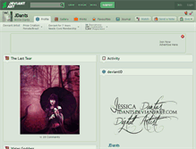 Tablet Screenshot of jdants.deviantart.com