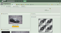 Desktop Screenshot of designsbyaaron.deviantart.com