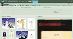 Desktop Screenshot of angilram.deviantart.com