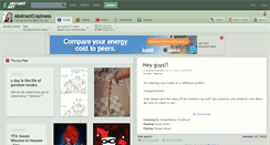 Desktop Screenshot of abstractcraziness.deviantart.com
