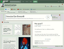 Tablet Screenshot of abstractcraziness.deviantart.com