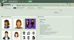 Desktop Screenshot of kitsumekat.deviantart.com