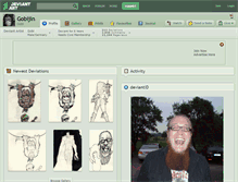 Tablet Screenshot of gobijin.deviantart.com