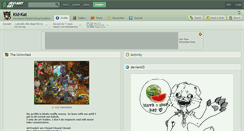 Desktop Screenshot of kid-kat.deviantart.com