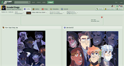 Desktop Screenshot of invadershego.deviantart.com
