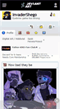 Mobile Screenshot of invadershego.deviantart.com