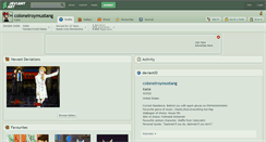 Desktop Screenshot of colonelroymustang.deviantart.com