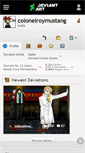Mobile Screenshot of colonelroymustang.deviantart.com