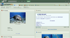 Desktop Screenshot of lazydugong.deviantart.com