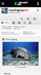 Mobile Screenshot of lazydugong.deviantart.com