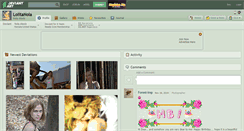 Desktop Screenshot of lolitanola.deviantart.com