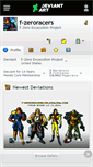 Mobile Screenshot of f-zeroracers.deviantart.com