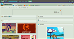 Desktop Screenshot of darkmeisterz.deviantart.com