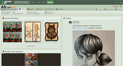 Desktop Screenshot of cyle.deviantart.com